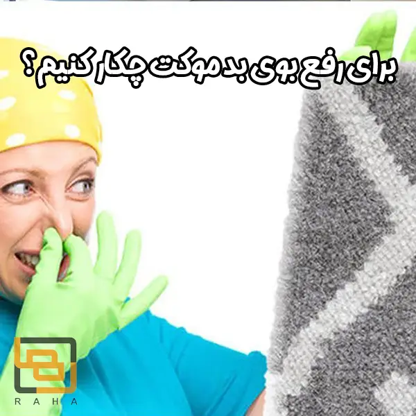 برای رفع بوی بد موکت چکار کنیم؟